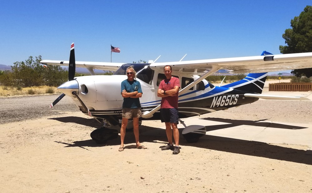 Bush Air - Advanced Backcountry flying course. CC Pocock with Sean O'Tool and and his Cessna C206